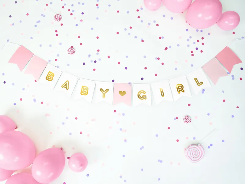 Baner Baby Girl 15x175 cm - obrazek 2