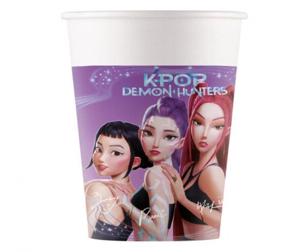 KUBECZKI PAPIEROWE K-POP DEMON HUNTERS